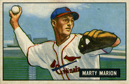 1951 Bowman Marty Marion #34 Baseball Card