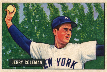 1951 Bowman Jerry Coleman #49 Baseball Card