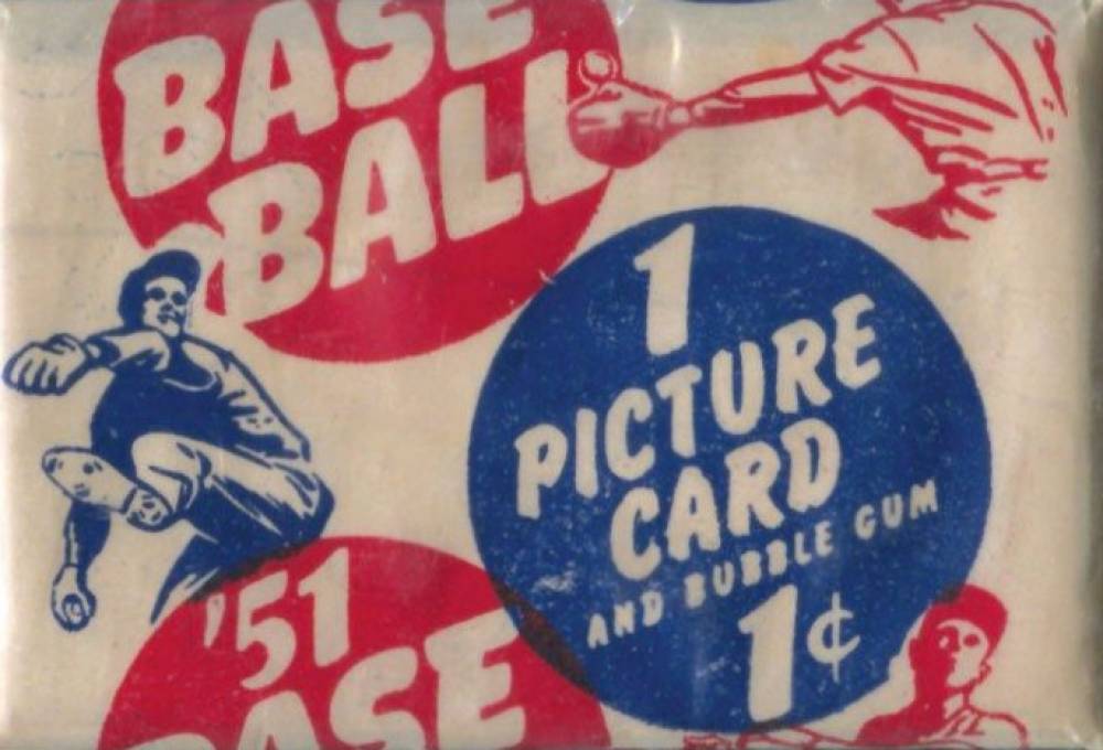 1951 Bowman Wax Pack #WP Baseball Card