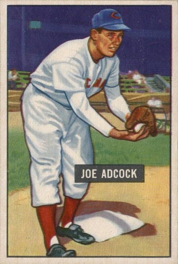 1951 Bowman Joe Adcock #323 Baseball Card
