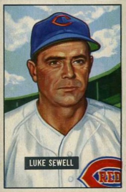 1951 Bowman Luke Sewell #322 Baseball Card