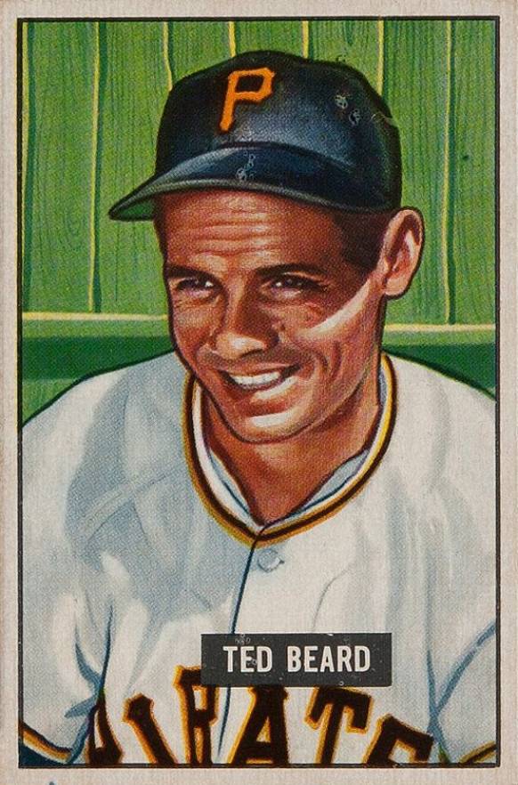 1951 Bowman Ted Beard #308 Baseball Card