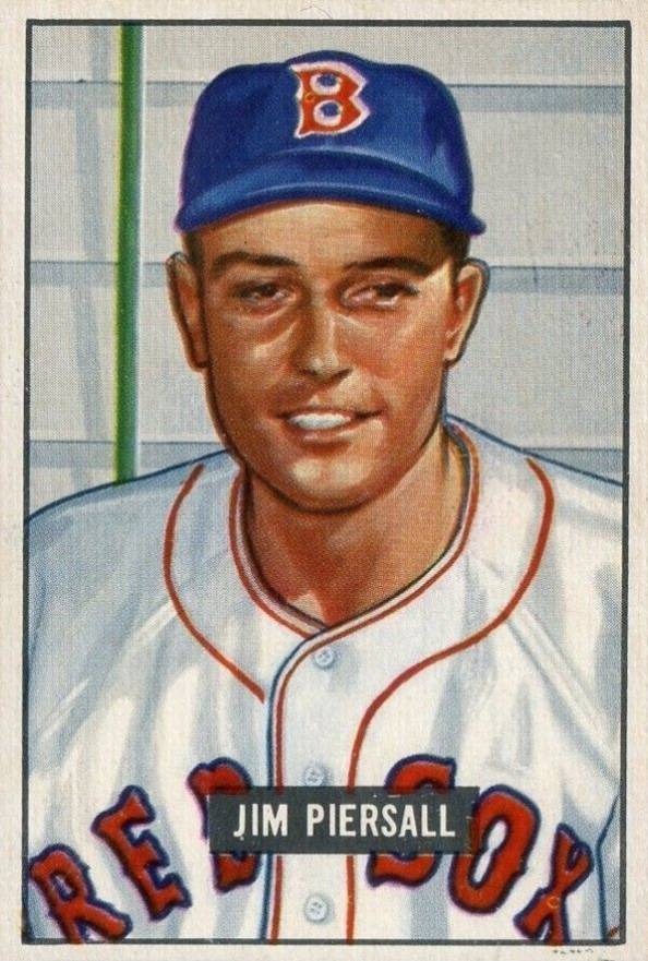1951 Bowman Jim Piersall #306 Baseball - VCP Price Guide