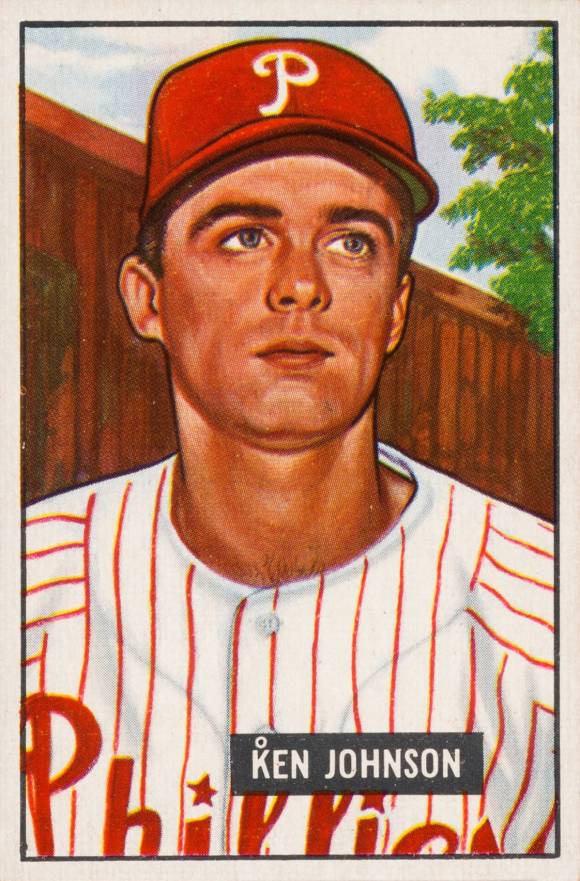 1951 Bowman Kenny Johnson #293 Baseball Card