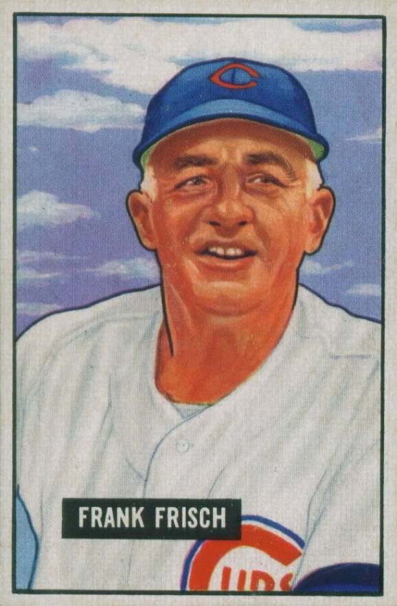 1951 Bowman Frank Frisch #282 Baseball Card