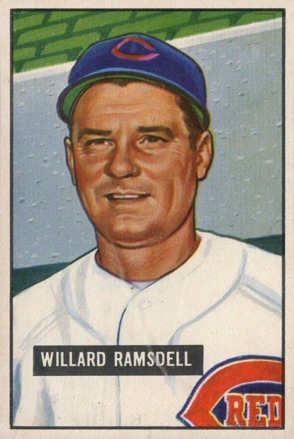 1951 Bowman Willard Ramsdell #251 Baseball Card