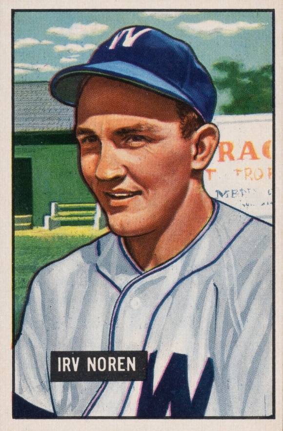 1951 Bowman Irv Noren #241 Baseball Card