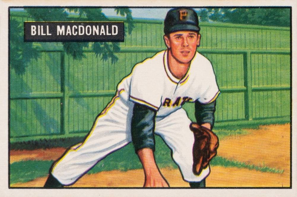 1951 Bowman Bill MacDonald #239 Baseball Card