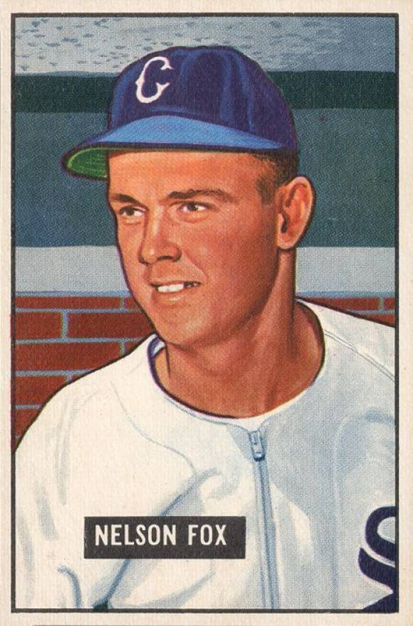 1951 Bowman Nelson Fox #232 Baseball Card