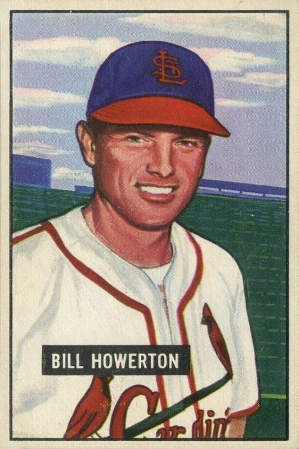 1951 Bowman Bill Howerton #229 Baseball Card