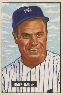 1951 Bowman Hank Bauer #183 Baseball Card