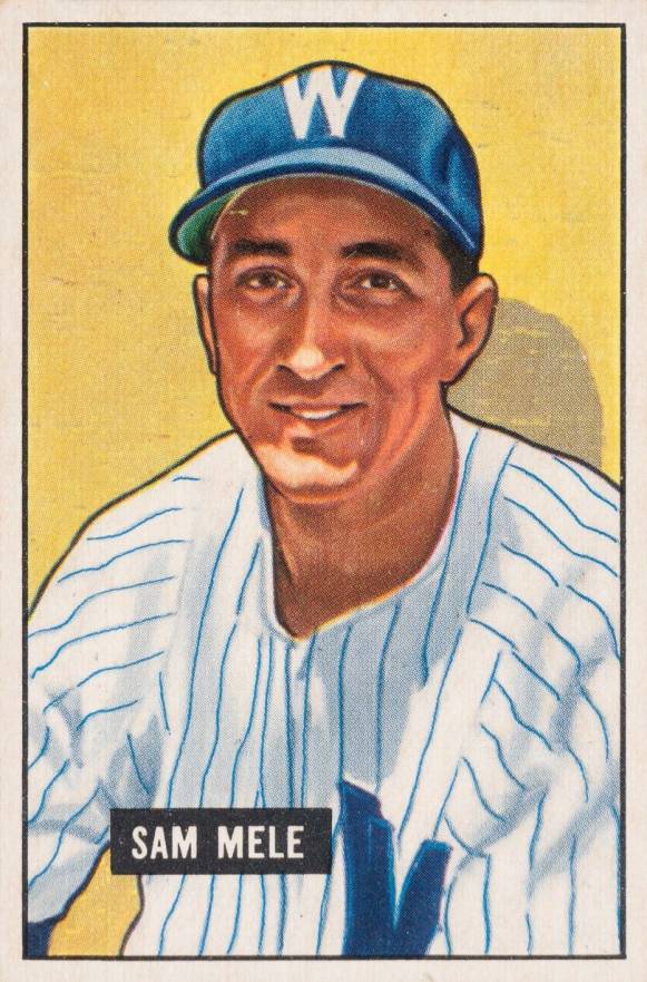 1951 Bowman Sam Mele #168 Baseball Card