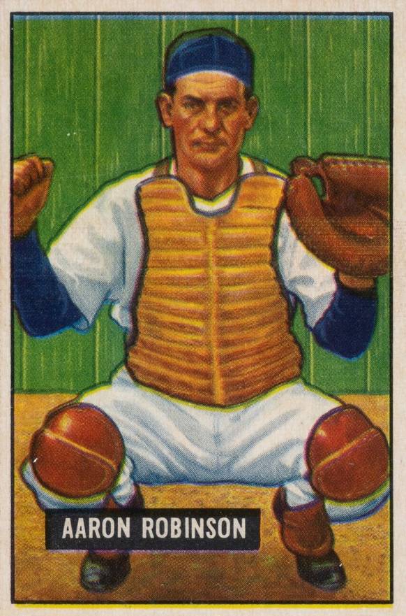 1951 Bowman Aaron Robinson #142 Baseball Card
