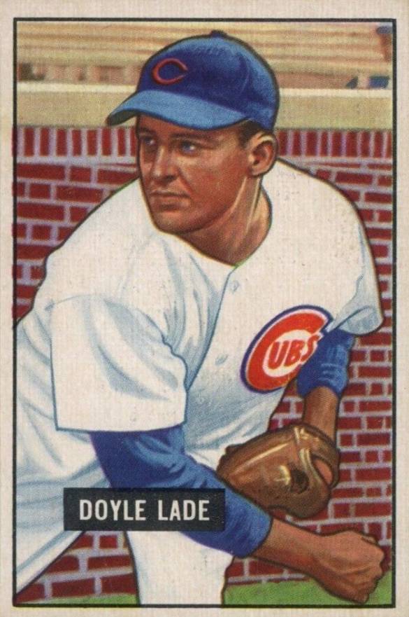 1951 Bowman Doyle Lade #139 Baseball Card