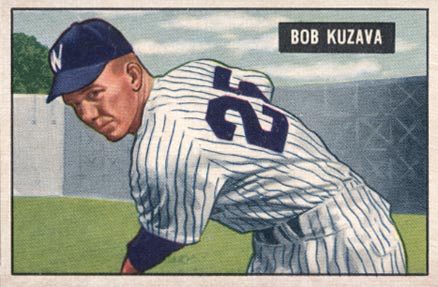 1951 Bowman Bob Kuzava #97 Baseball Card