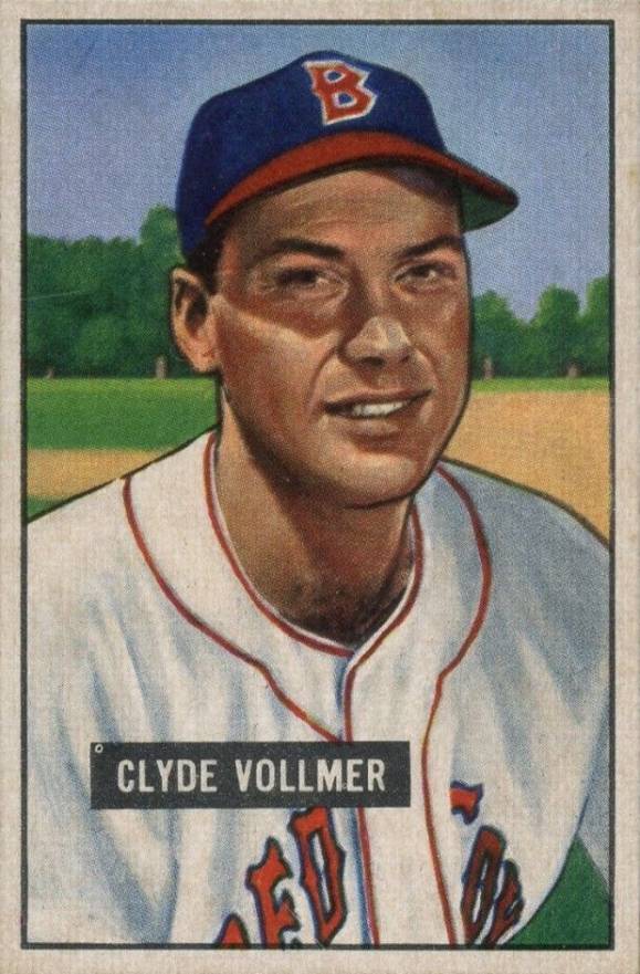 1951 Bowman Clyde Vollmer #91 Baseball Card