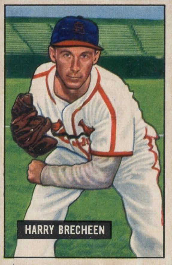 1951 Bowman Harry Brecheen #86 Baseball Card