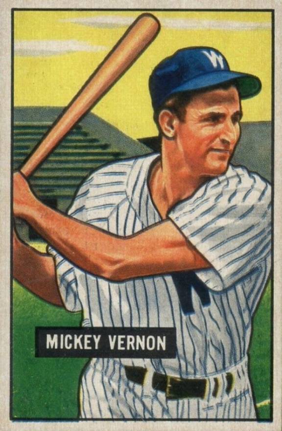 1951 Bowman Mickey Vernon #65 Baseball Card