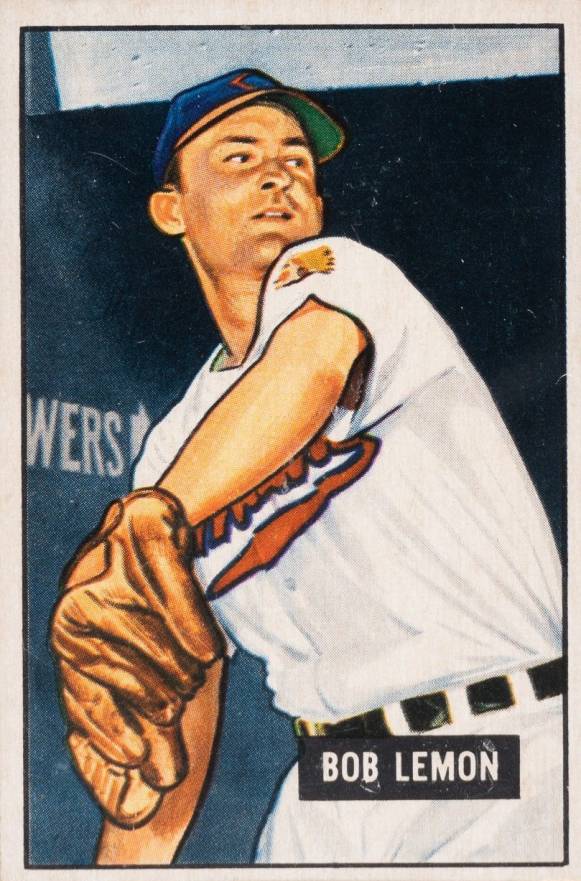 1951 Bowman Bob Lemon #53 Baseball Card