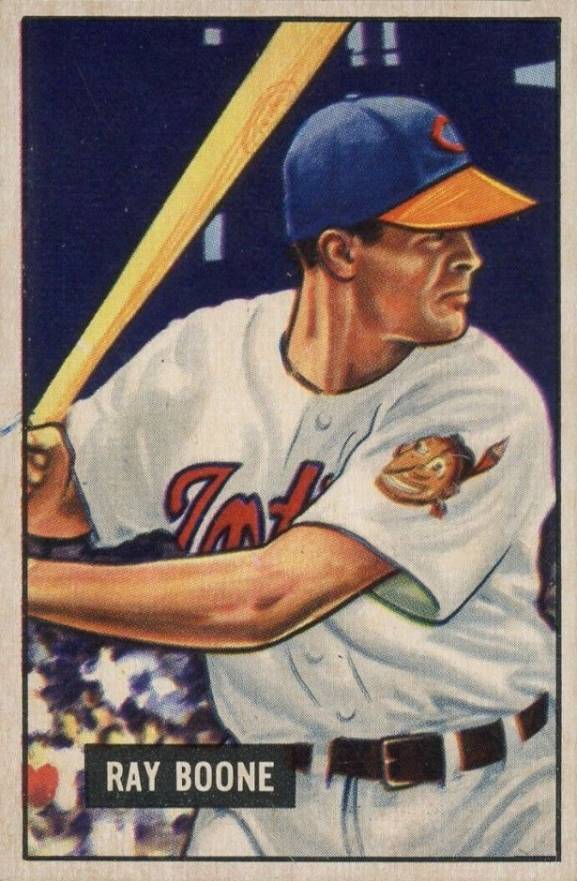 1951 Bowman Ray Boone #54 Baseball Card