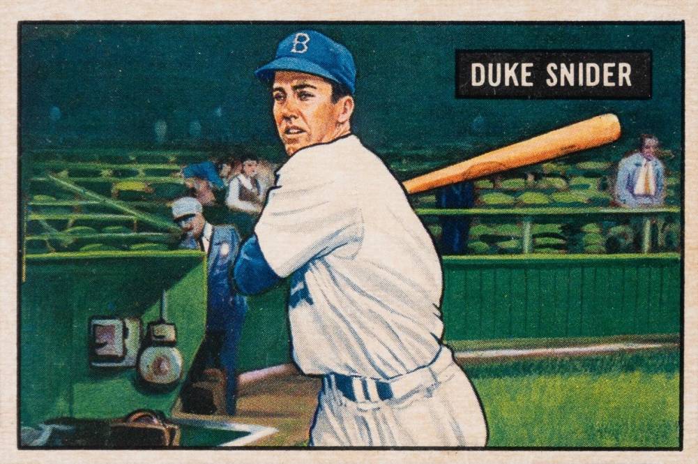 1951 Bowman Duke Snider #32 Baseball Card