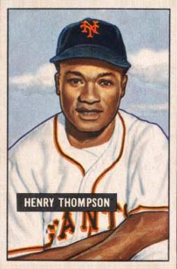1951 Bowman Henry Thompson #89 Baseball Card