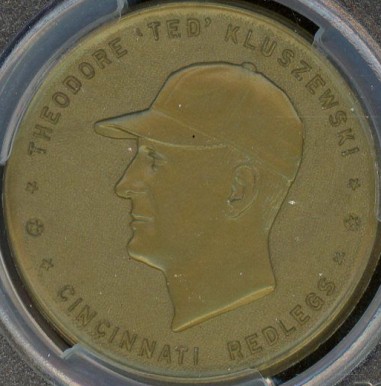 1955 Armour Coins Ted Kluszewski # Baseball Card