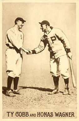 1910 Sepia Postcards TY Cobb and Honus Wagner # Baseball Card