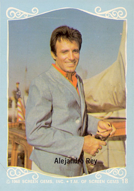 1968 Flying Nun Alejandro Rey #18 Non-Sports Card
