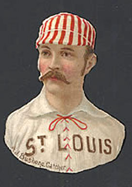 1888 Scrapps Tobacco A.J. Bushong # Baseball Card