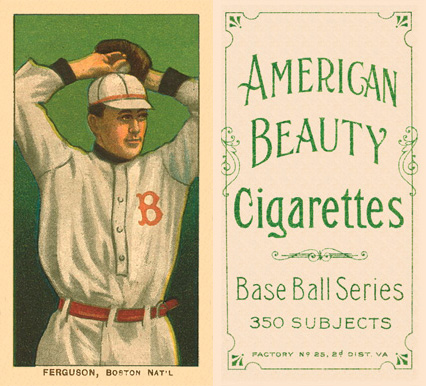 1909 White Borders American Beauty Frame Ferguson, Boston Nat'L #170 Baseball Card