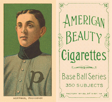 1909 White Borders American Beauty Frame Hoffman, Povidence #217 Baseball Card