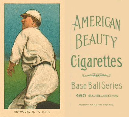 1909 White Borders American Beauty No Frame  Seymour, N.Y. Nat'L #436 Baseball Card