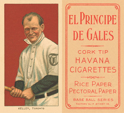1909 White Borders El Principe De Gales Kelley, Toronto #249 Baseball Card