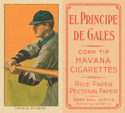 1909 White Borders El Principe De Gales Leifield, Pittsburgh #281 Baseball Card