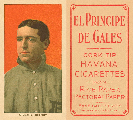 1909 White Borders El Principe De Gales O'Leary, Detroit #369 Baseball Card