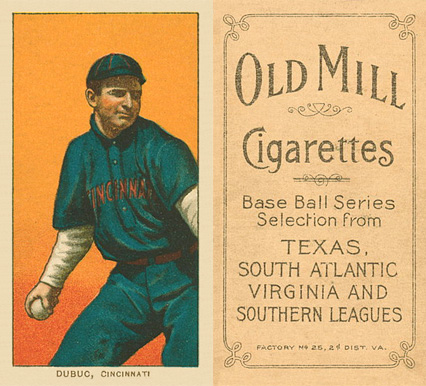 1909 White Borders Old Mill Dubuc, Cincinnati #152 Baseball Card