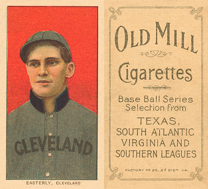 1909 White Borders Old Mill Easterly, Cleveland #158 Baseball Card