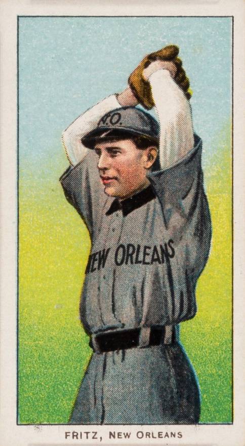 1909 White Borders Old Mill Fritz, New Orleans #181 Baseball Card