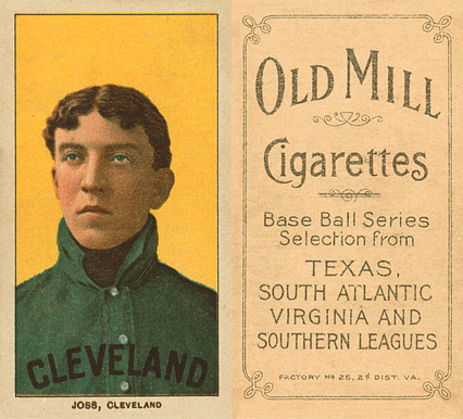 1909 White Borders Old Mill Joss, Cleveland #245 Baseball Card