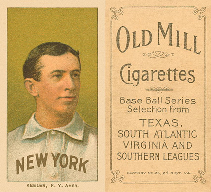 1909 White Borders Old Mill Keeler, N.Y. Amer. #247 Baseball Card