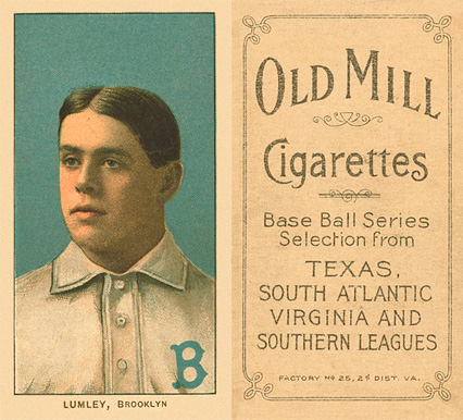 1909 White Borders Old Mill Lumley, Brooklyn #291 Baseball Card