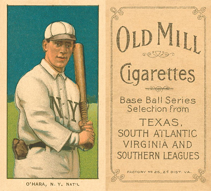 1909 White Borders Old Mill O'Hara, N.Y. Nat'L #364 Baseball Card