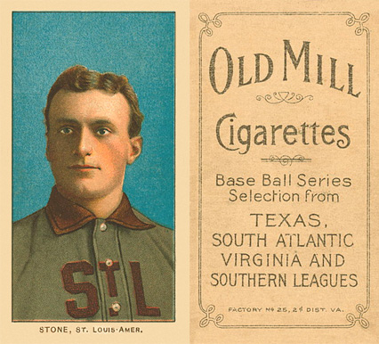 1909 White Borders Old Mill Stone, St. Louis Amer. #466 Baseball Card