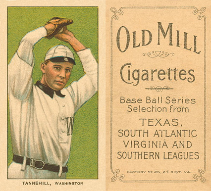 1909 White Borders Old Mill Tannehill, Washington #476 Baseball - VCP Price  Guide