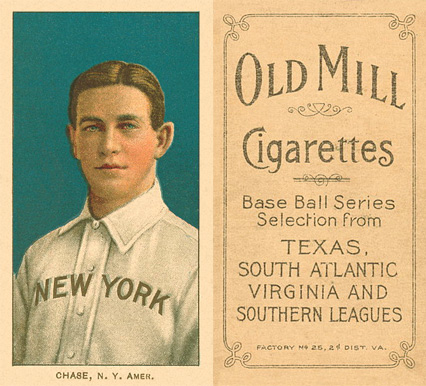 1909 White Borders Old Mill Chase, N.Y. Amer. #83 Baseball Card