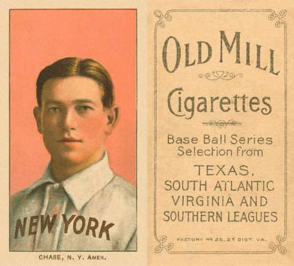 1909 White Borders Old Mill Chase, N.Y. Amer. #84 Baseball Card