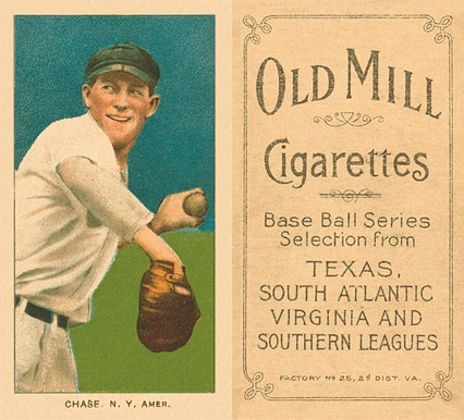 1909 White Borders Old Mill Chase, N.Y. Amer. #85 Baseball Card