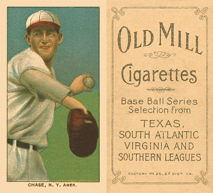 1909 White Borders Old Mill Chase, N.Y. Amer. #86 Baseball Card