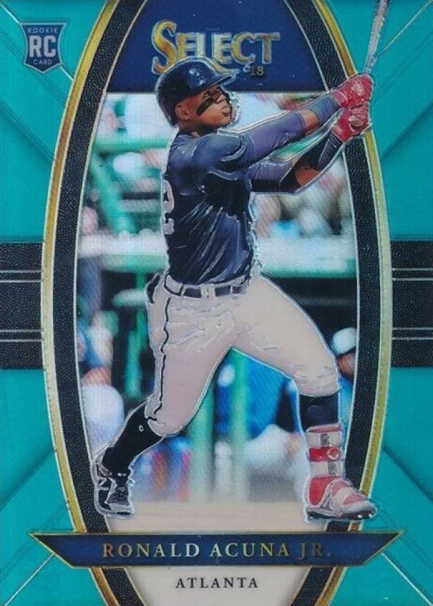 2018 Panini Chronicles Select  Ronald Acuna Jr. #2 Baseball Card
